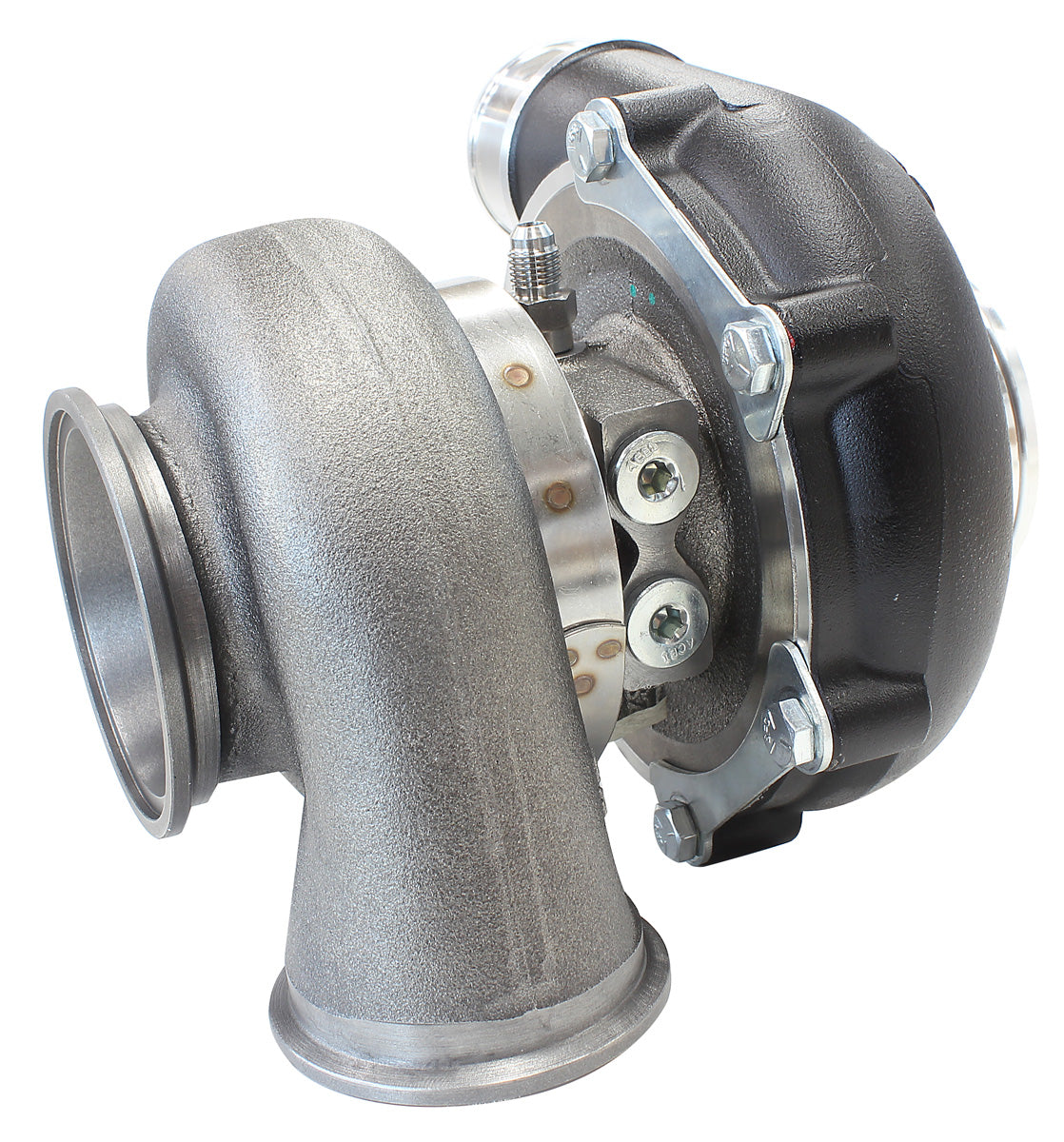 BOOSTED 5449 .72 V BAND FLANGE V BAND OUTLET G25-660 BLACK