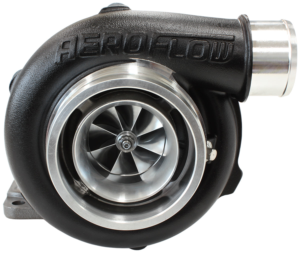 BOOSTED 5455 .82 T3 FLANGE V-BAND OUTLET GTX3071 BLACK