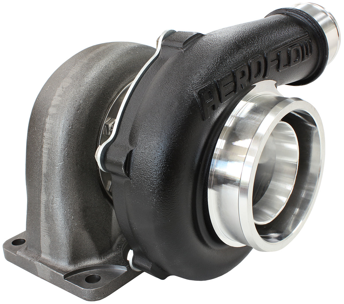 BOOSTED 5855.82 T3 FLANGE V-BAND OUTLET GTX3076 BLACK