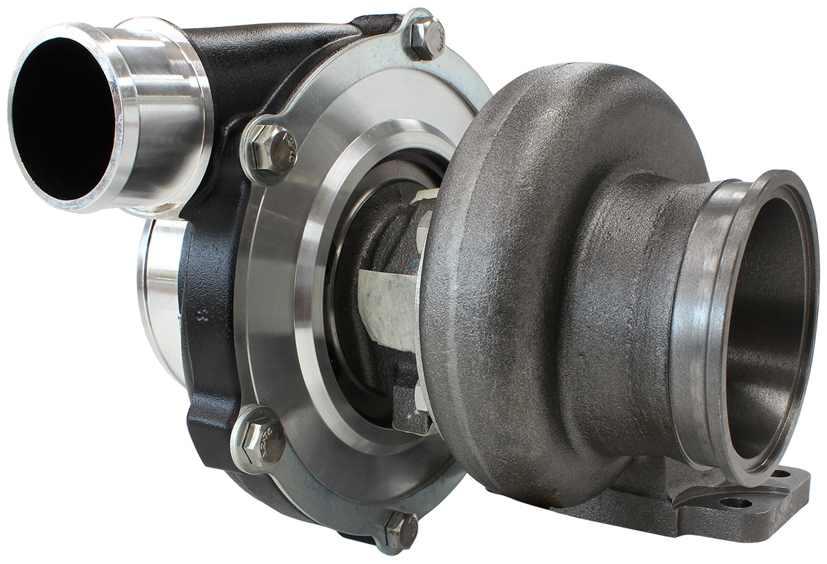 BOOSTED 5862 .63 T3 FLANGE V-BAND OUTLET GTX3576 BLACK