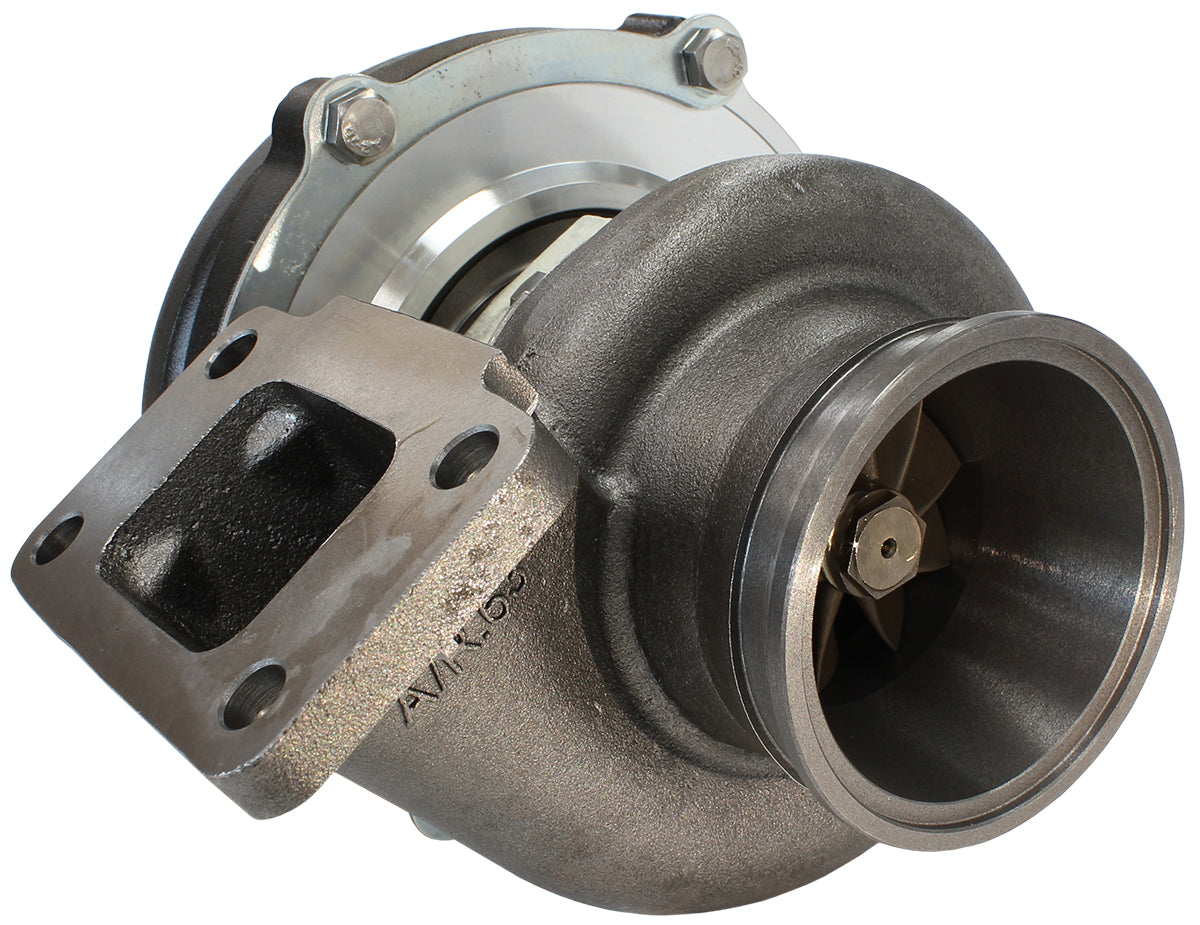 BOOSTED 5862 .63 T3 FLANGE V-BAND OUTLET GTX3576 BLACK