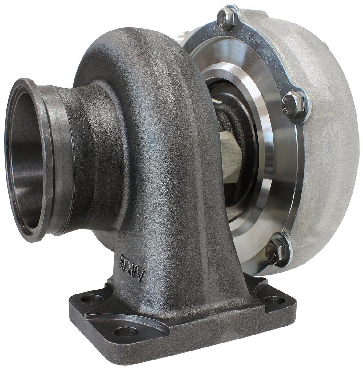 BOOSTED 5862 .63 T3 FLANGE V-BAND OUTLET GTX3576 CAST
