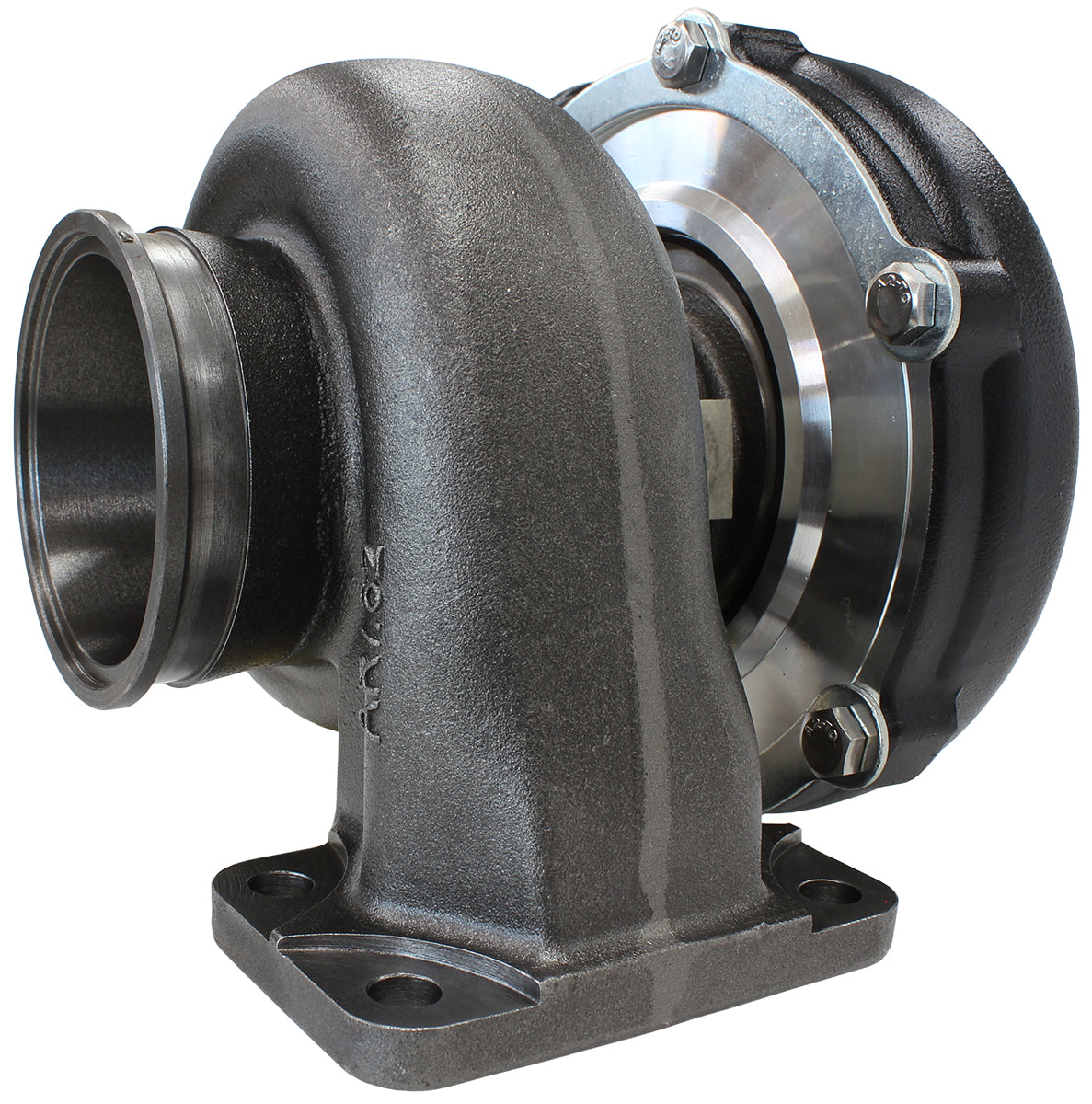 BOOSTED 5862 .82 T3 FLANGE V-BAND OUTLET GTX3576 BLACK