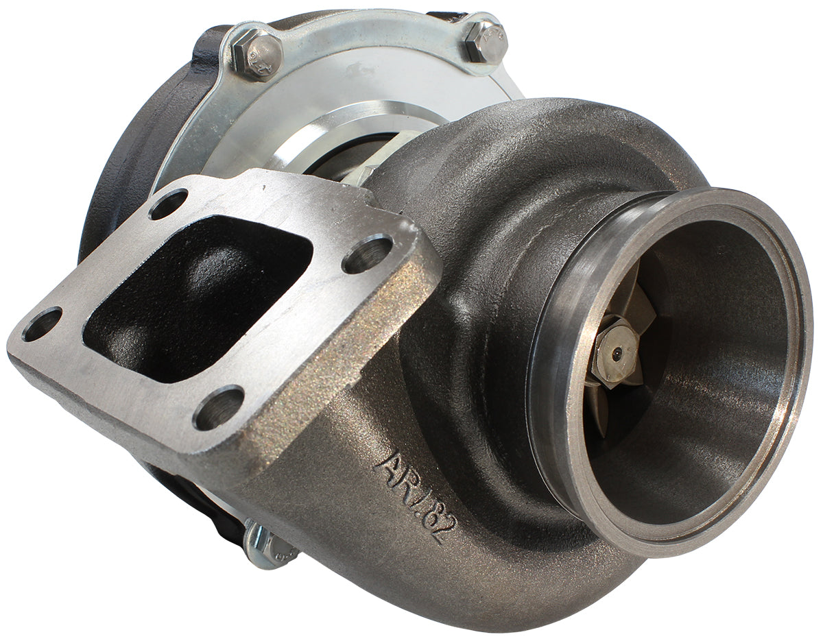 BOOSTED 5862 .82 T3 FLANGE V-BAND OUTLET GTX3576 BLACK