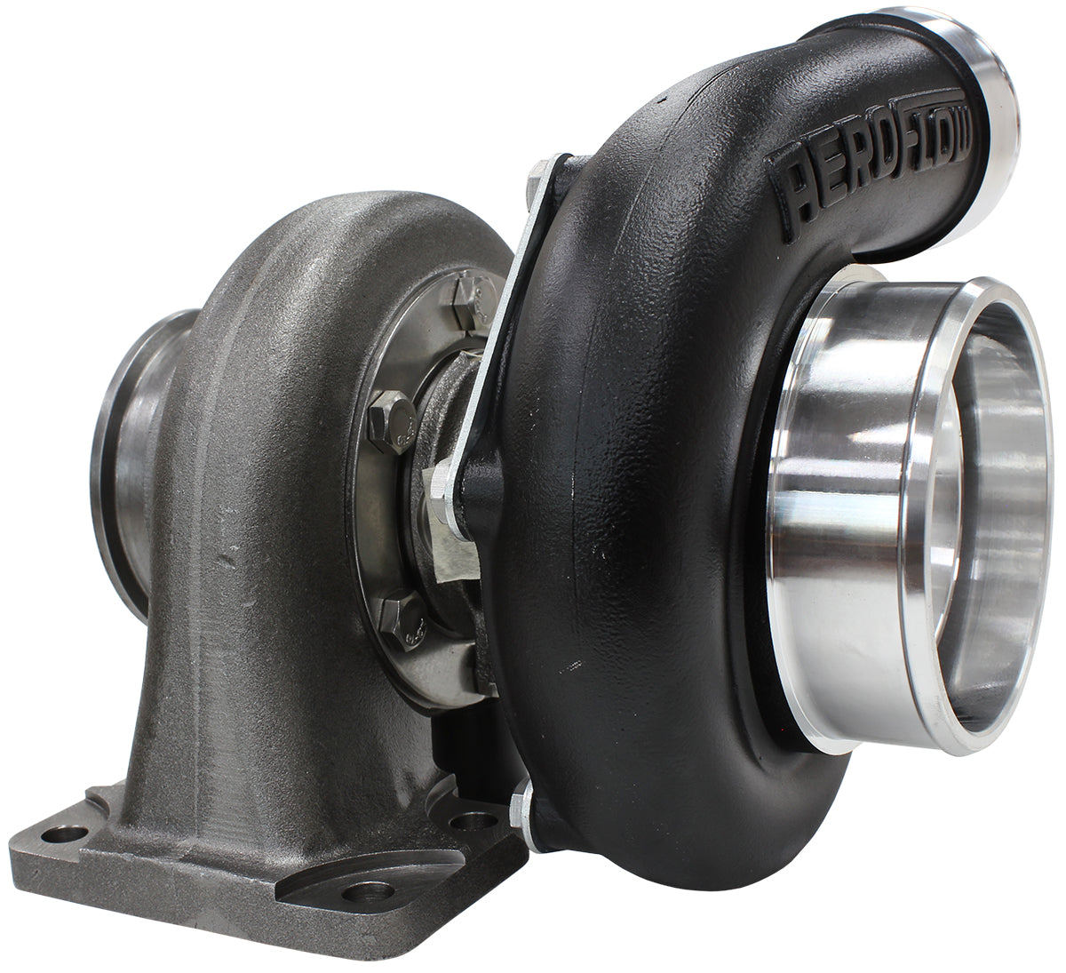 BOOSTED 6662.63 T3 FLANGE V-BAND OUTLET GTX3582 BLACK