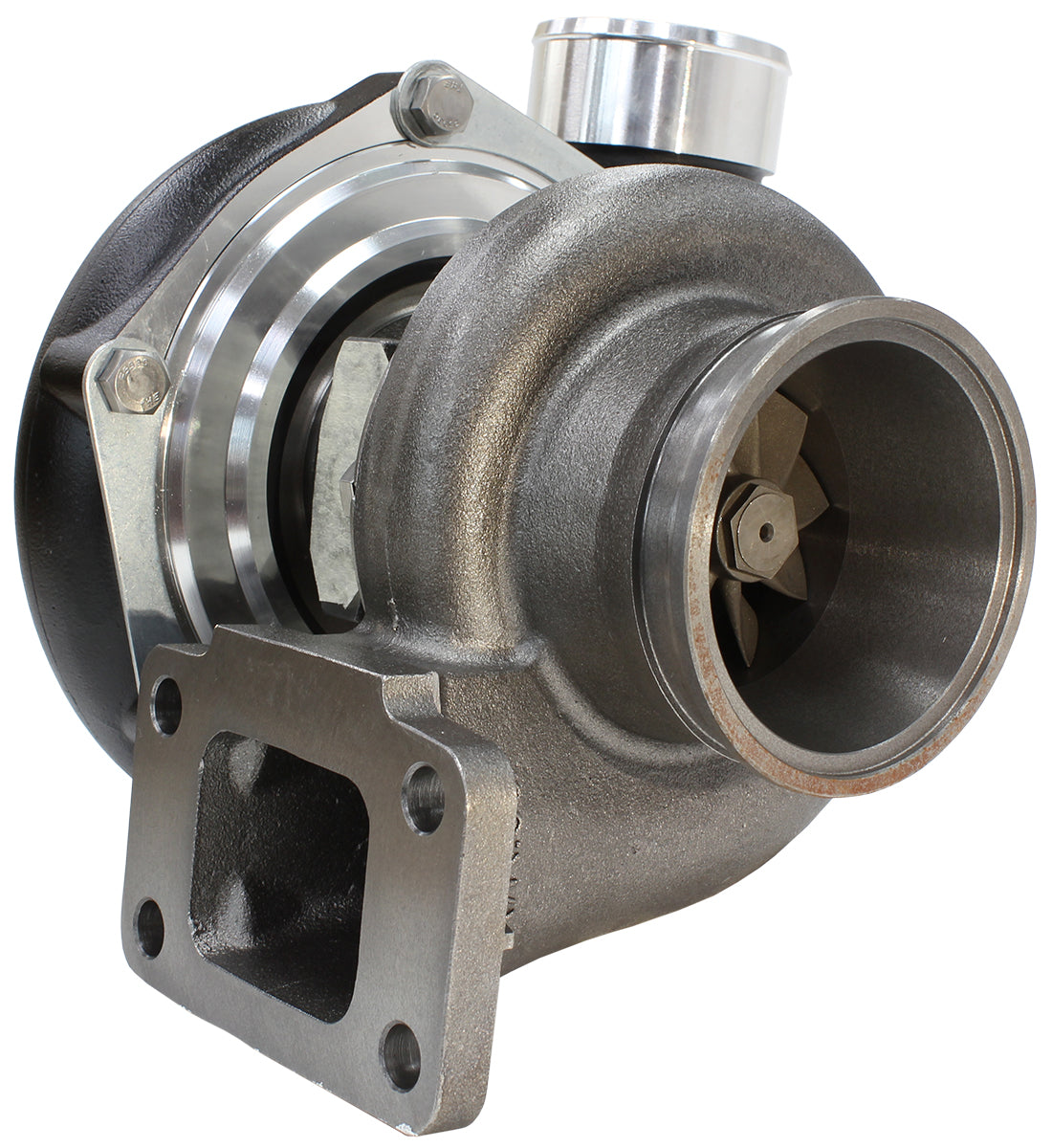 BOOSTED 6662.63 T3 FLANGE V-BAND OUTLET GTX3582 BLACK
