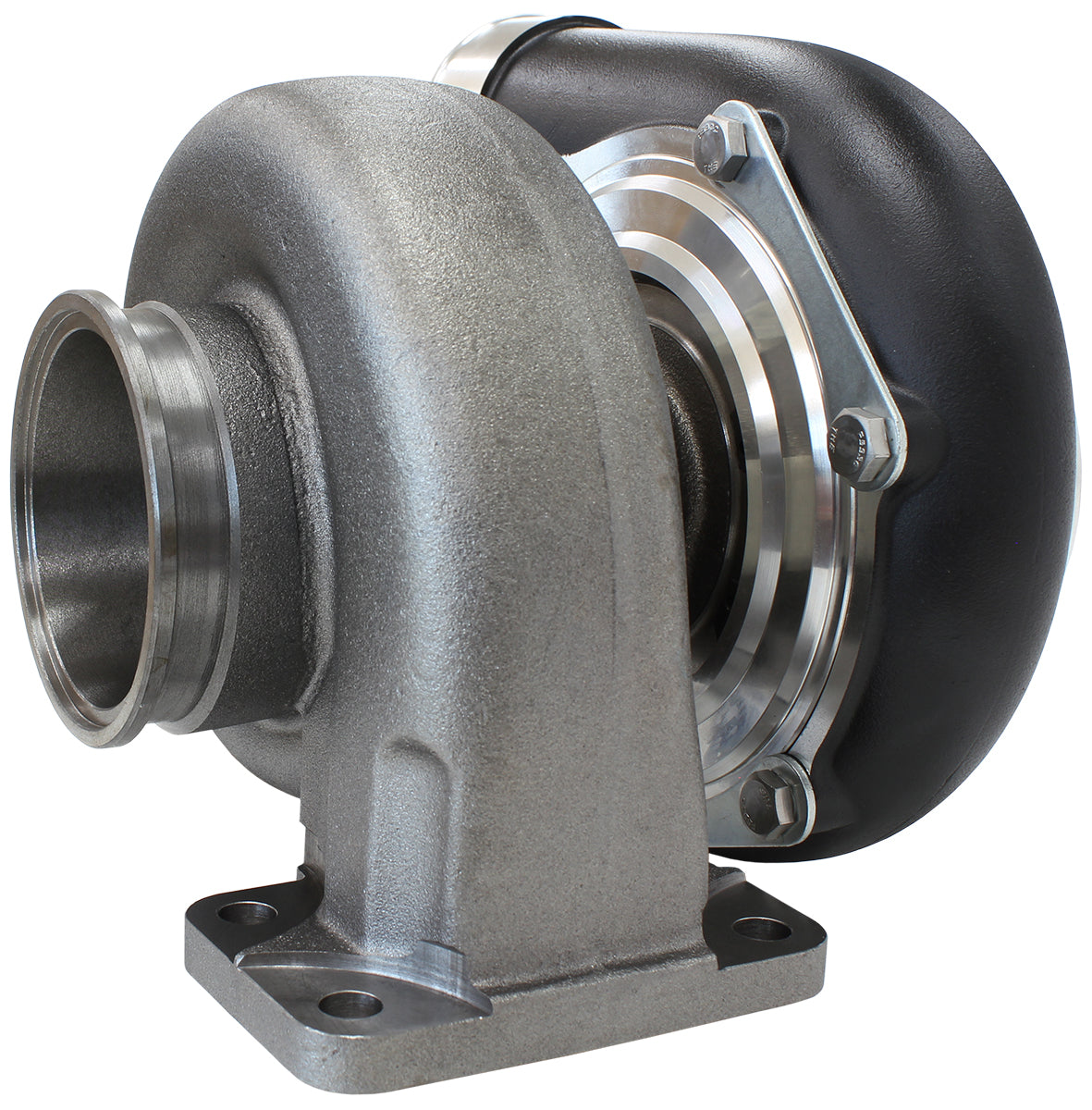 BOOSTED 6662 1.06 T3 FLANGE V-BAND OUTLET GTX3582 BLACK