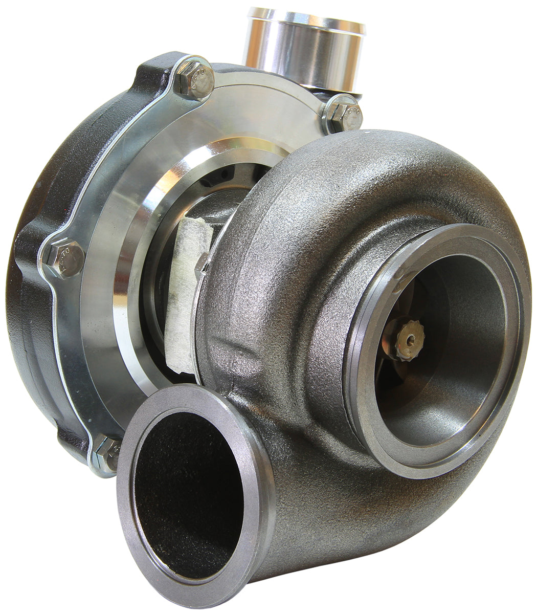BOOSTED 5455 .83 VBAND FLANGE V-BAND OUTLET GTX3071 BLACK
