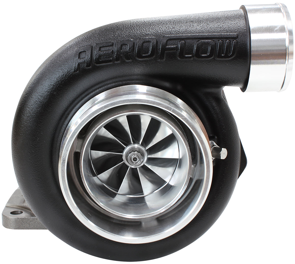 BOOSTED 6662 .82 T4 FLANGE V-BAND OUTLET GTX3582 BLACK