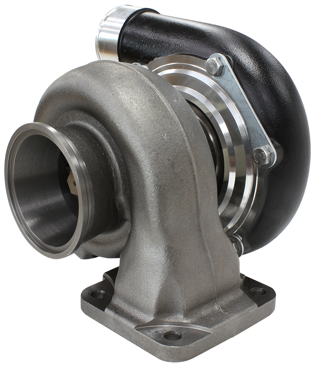 BOOSTED 6662 .82 T4 FLANGE V-BAND OUTLET GTX3582 BLACK