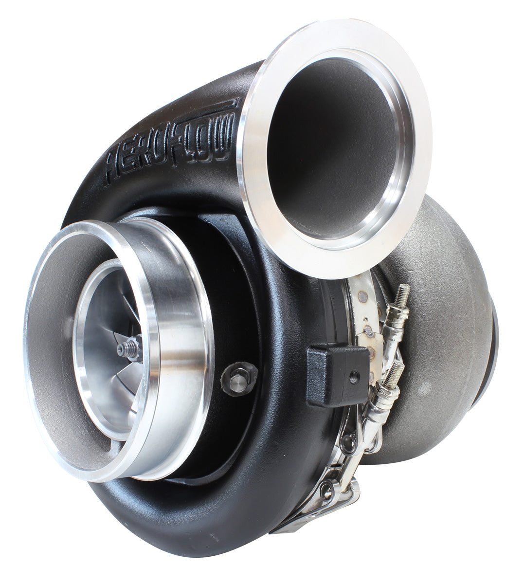 BOOSTED 8077 1.15 T4 TWIN ENTRY V-BAND OUTLET GTX4508 BLACK