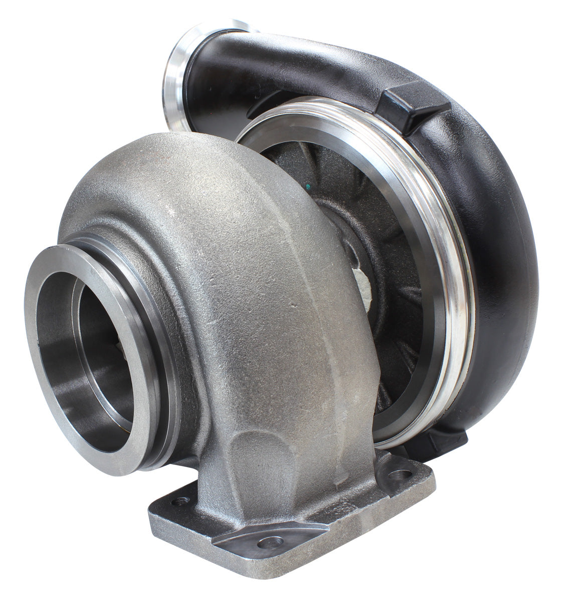 BOOSTED 8077 1.15 T4 TWIN ENTRY V-BAND OUTLET GTX4508 BLACK