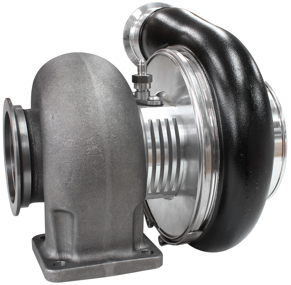 BOOSTED 7588 1.25 T4 TWIN ENTRY V-BAND OUTLET BW S475 BLACK