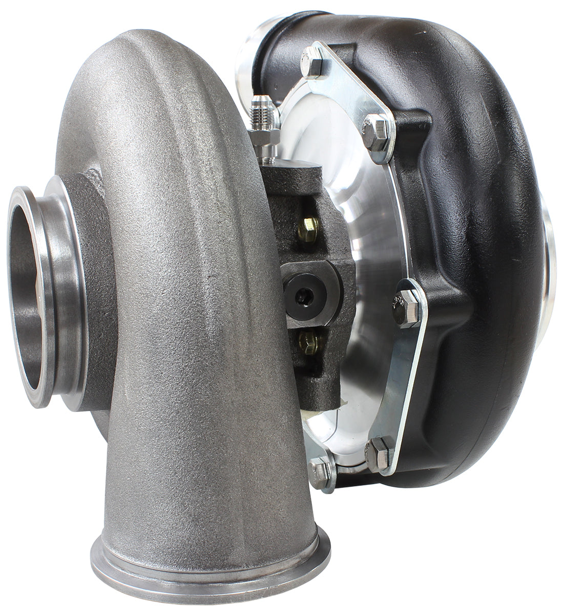 BOOSTED 7875 .96 V-BAND FLANGE V-BAND OUTLET GTX42 BLACK