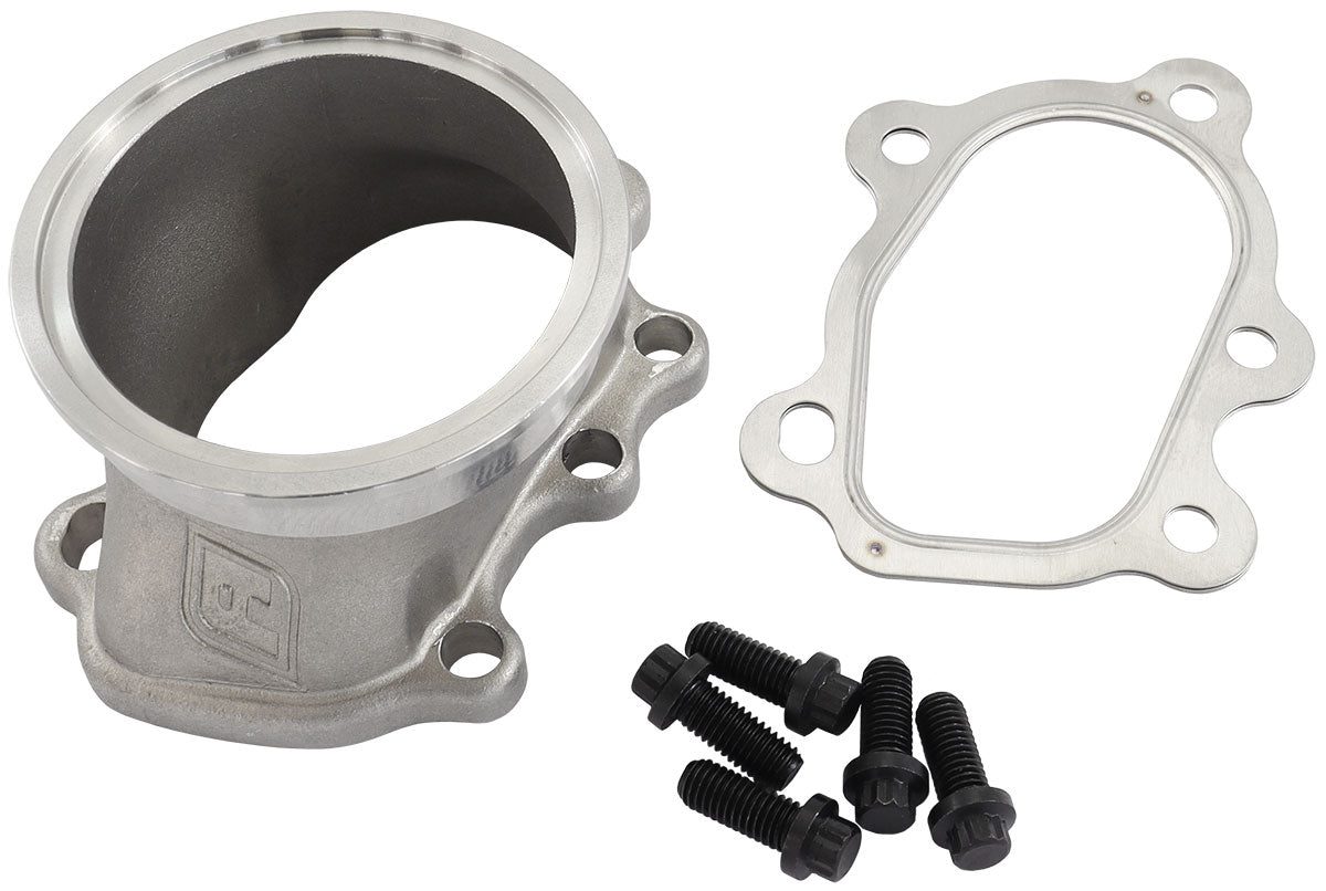 T25 T28 TO V-BAND ADAPTER CONVERT 5 BOLT TO 3" V BAND Default Title