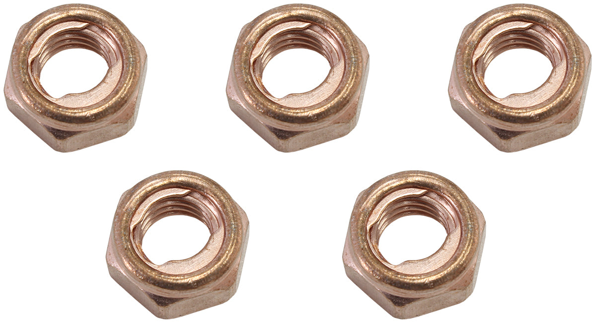 TURBO COPPER NUT KIT M8x1.25mmPACK OF 5 NUTS M8 X 1.25mm Default Title