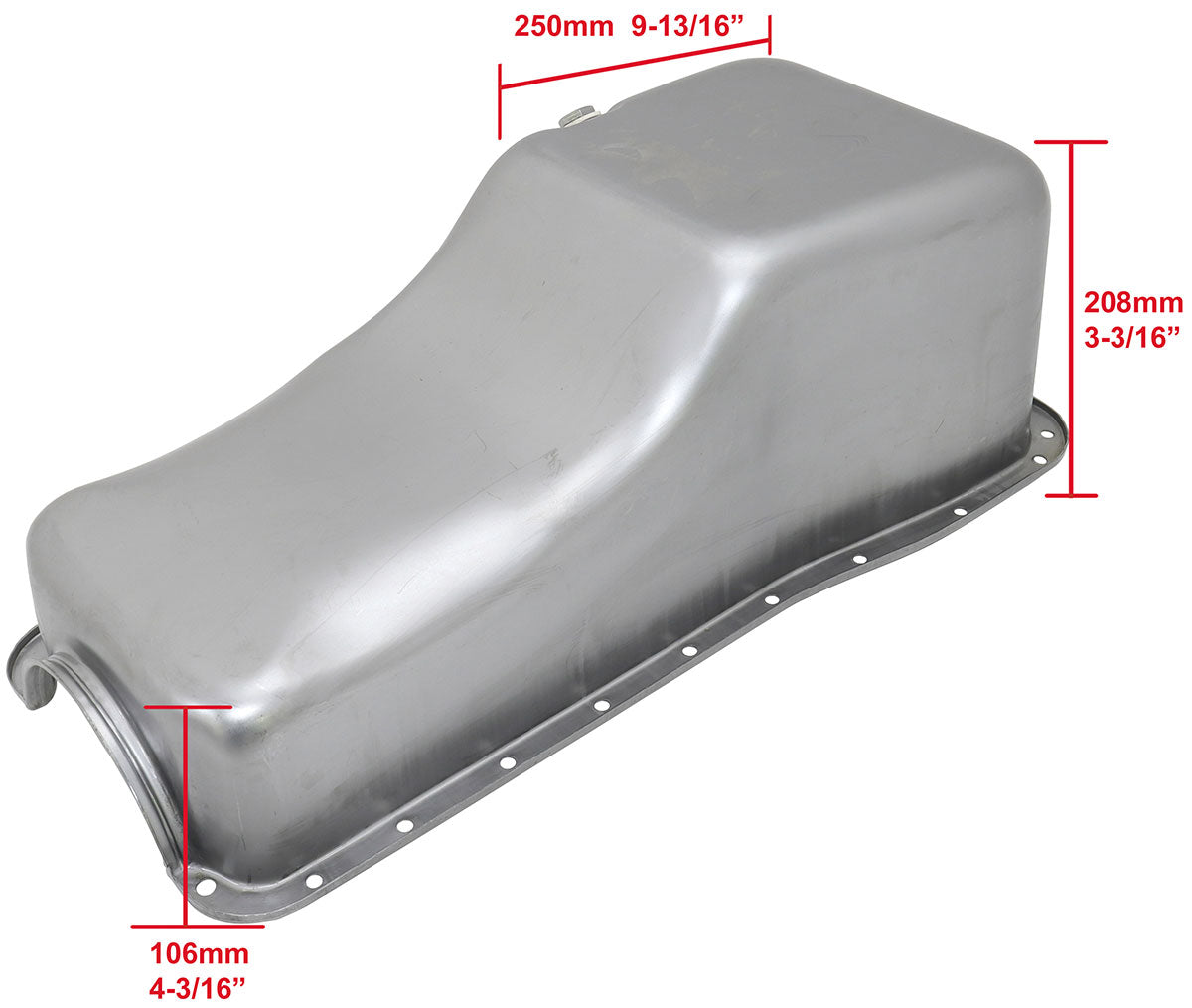 STOCK FORD 429-460 V8 OIL PAN RAW STEEL OIL PAN BIG BLOCK