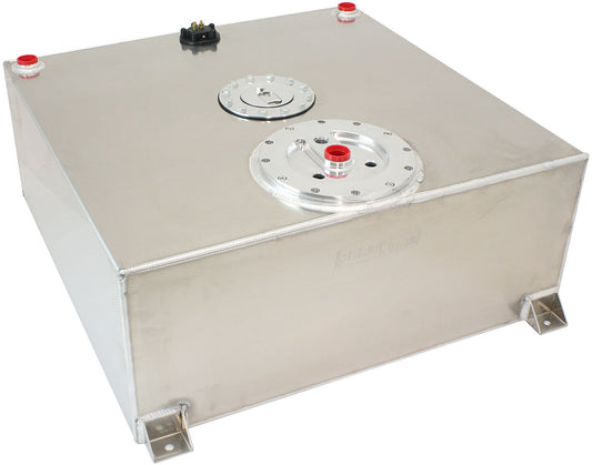 ALLOY FUEL CELL 100L 3 X PUMPS26 US GAL 60mm TRIPLE HANGER