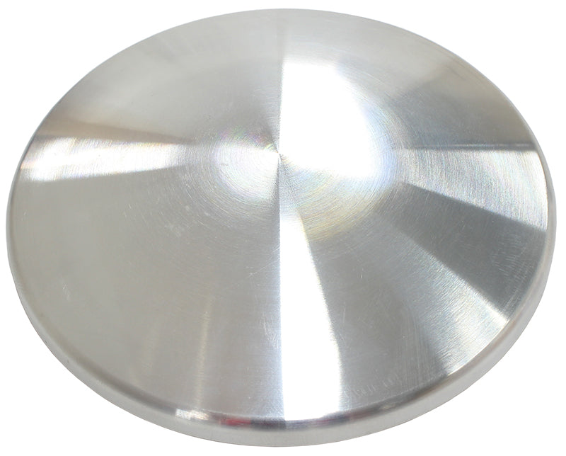 WELD ON MACHINED TANK END FOR 3.50" 88mm ALUMINIUM PIPE Default Title