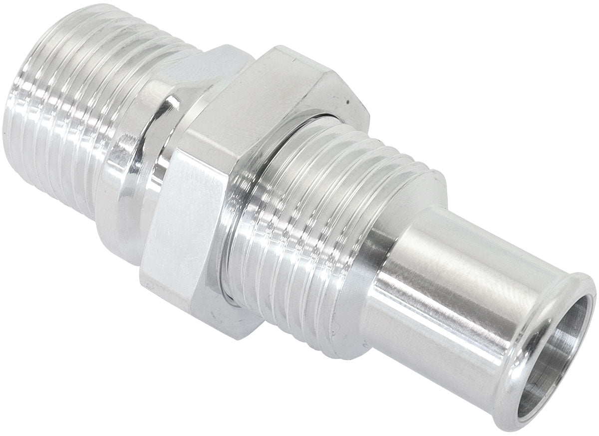 BILLET BULKHEAD INSERTS #10 ACFITTING TO 5/8" BARB POLISHED Default Title