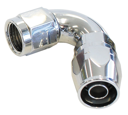 ELITE 120 DEG -6AN HOSE END   ELITE SHOW QUALITY FULL FLOW