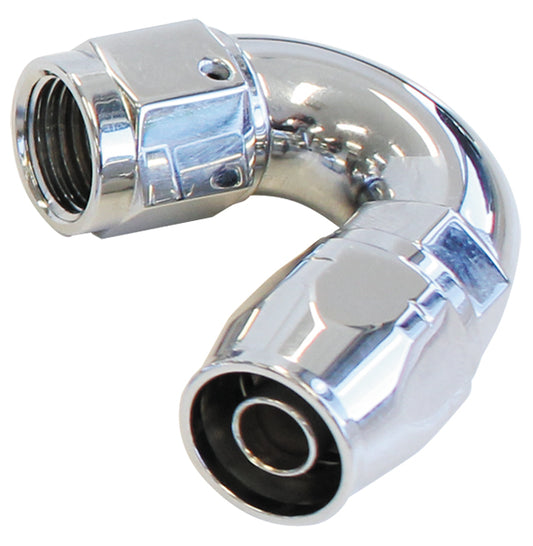 ELITE 150 DEG -6AN HOSE END   ELITE SHOW QUALITY FULL FLOW