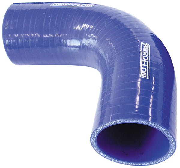 Silicone Hose 90 Deg; Blue I.D.63" 16mm, Wall 4.5mm, 150mm Leg AF 9003-063 Default Title