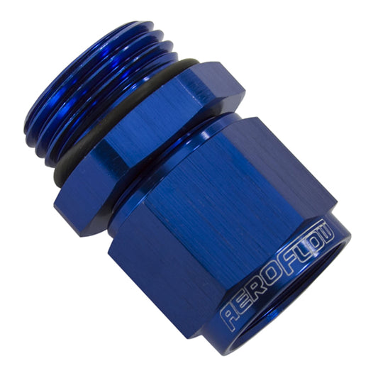 -8ORB TO FEMALE -6 SWIVEL NUT BLUE