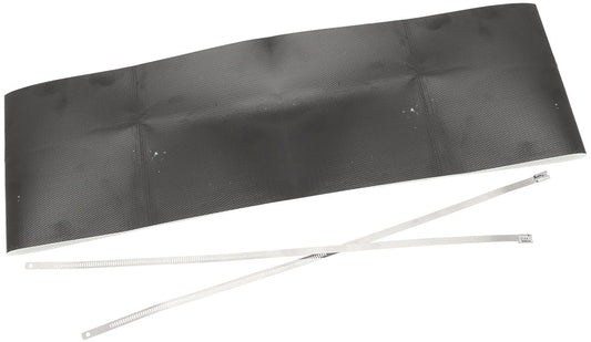 ALUMINISED STARTER HEAT SHIELDA MUST FOR CLOSE HEADERS BLACK