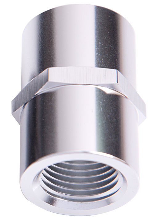 FEMALE COUPLER 3/4" NPT SILVER FEMALE TO FEMALE