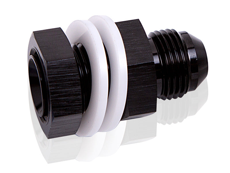 FUEL CELL FITTING -16AN BLACK FUEL CELL BULKHEAD FITT Default Title