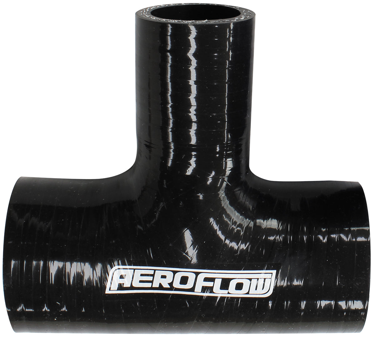Silicone Tee piece 2-1/2" 63mmrun & 1-3/8" 35mm side,Black 100mm long on run50mm on side Default Title