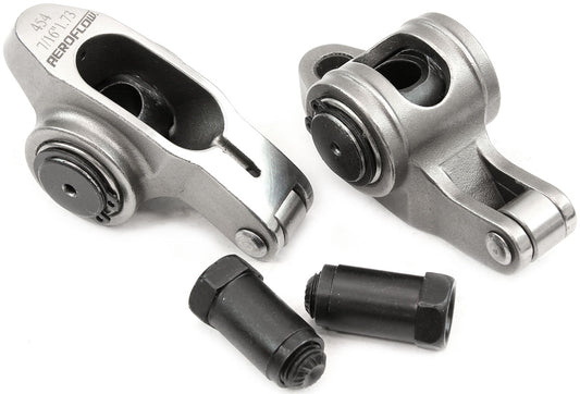 BBC S/S ROCKER ARMS 7/16" STUD1.73 RATIO 454 STAINLES ROLLER2 Aeroflow - AF 95-1216-2