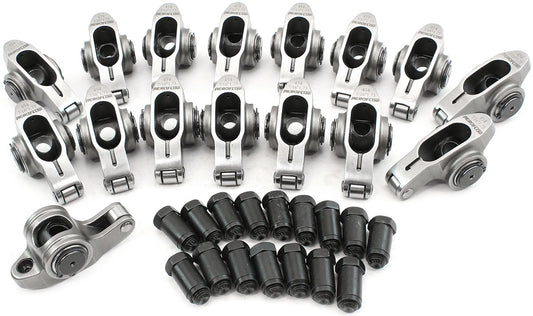 BBC S/S ROCKER ARMS 7/16" STUD1.73 RATIO 454 STAINLES ROLLER16 Aeroflow - AF 95-1216