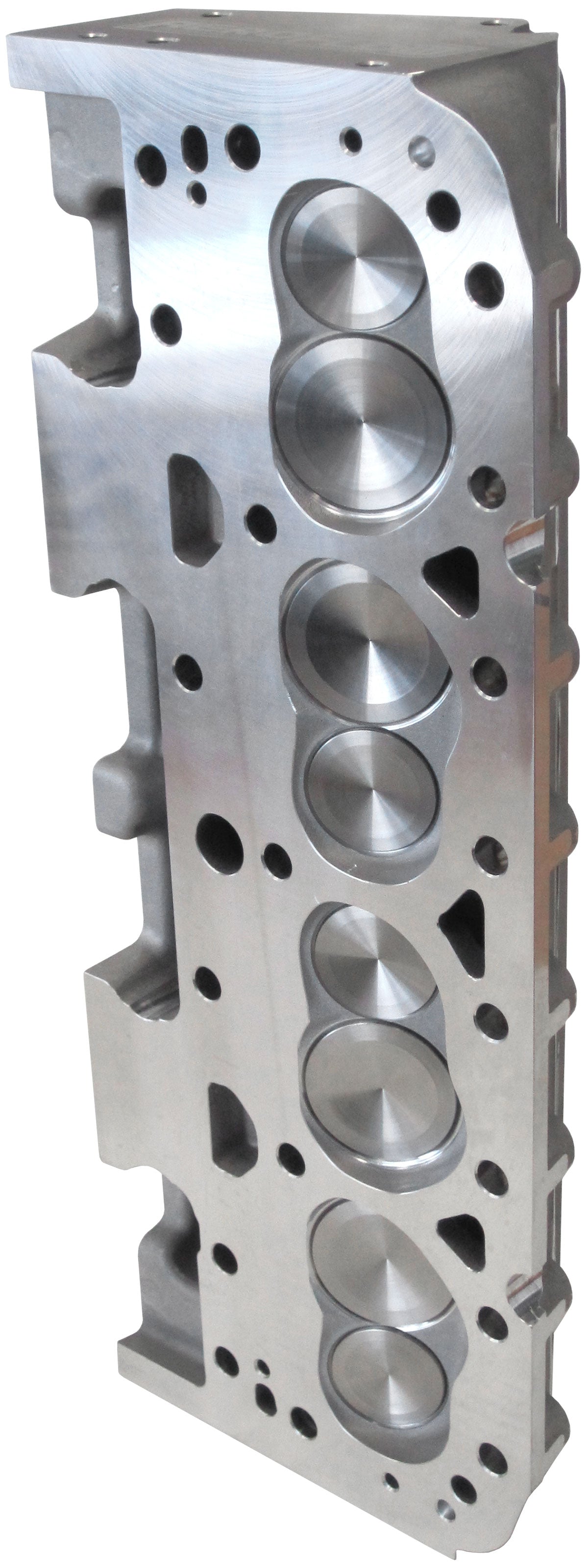 SBC 350 400 *PAIR* ASSEMB. S/P ALLOY CYLINDER HEADS 180cc Default Title