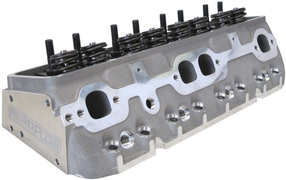 SBC 350 400 *PAIR* ASSEMB. S/P ALLOY CYLINDER HEADS 200cc Default Title