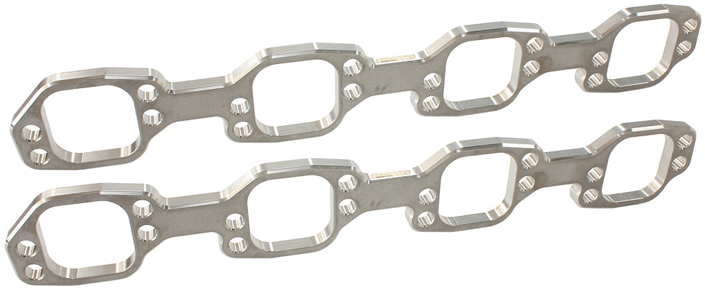 Ford 289-351W header flanges 2" square port, Victor jr PAIR Default Title