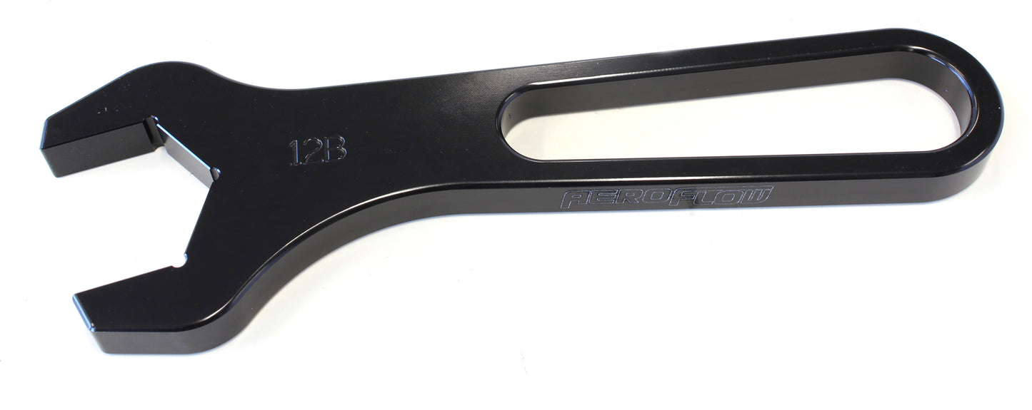 ALLOY WRENCH SINGLE -12AN     BLACK SINGLE -12AN WRENCH
