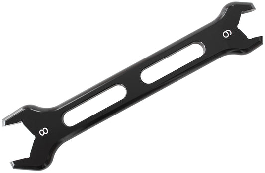 DOUBLE ENDED PRO SPANNER SINGLBLACK SPANNER -6AN TO -8AN
