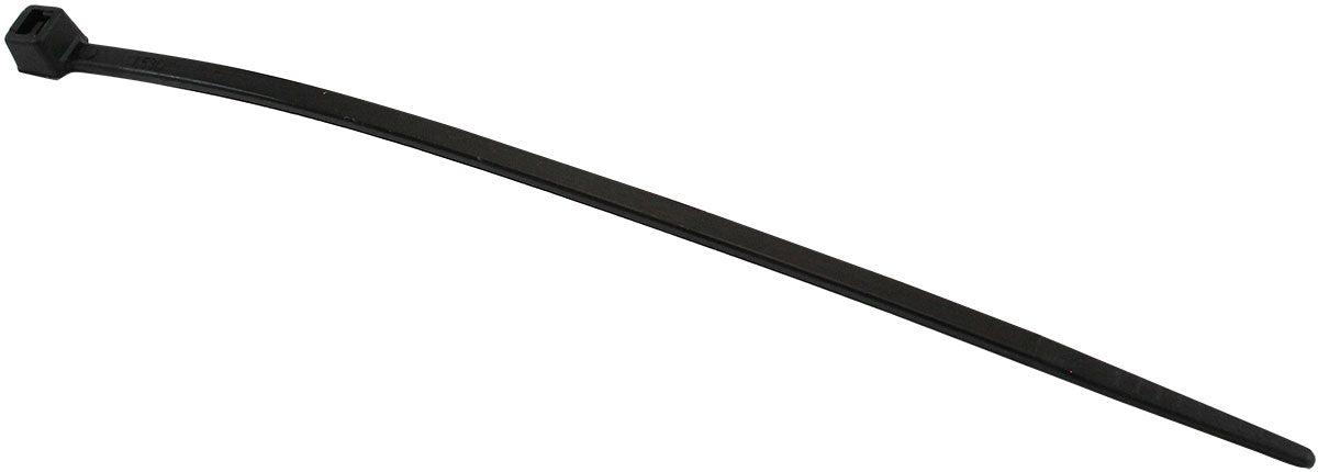 HIGH TEMP CABLE TIES 2.5x100mm25 PACK BLACK ZIP TIE PA46