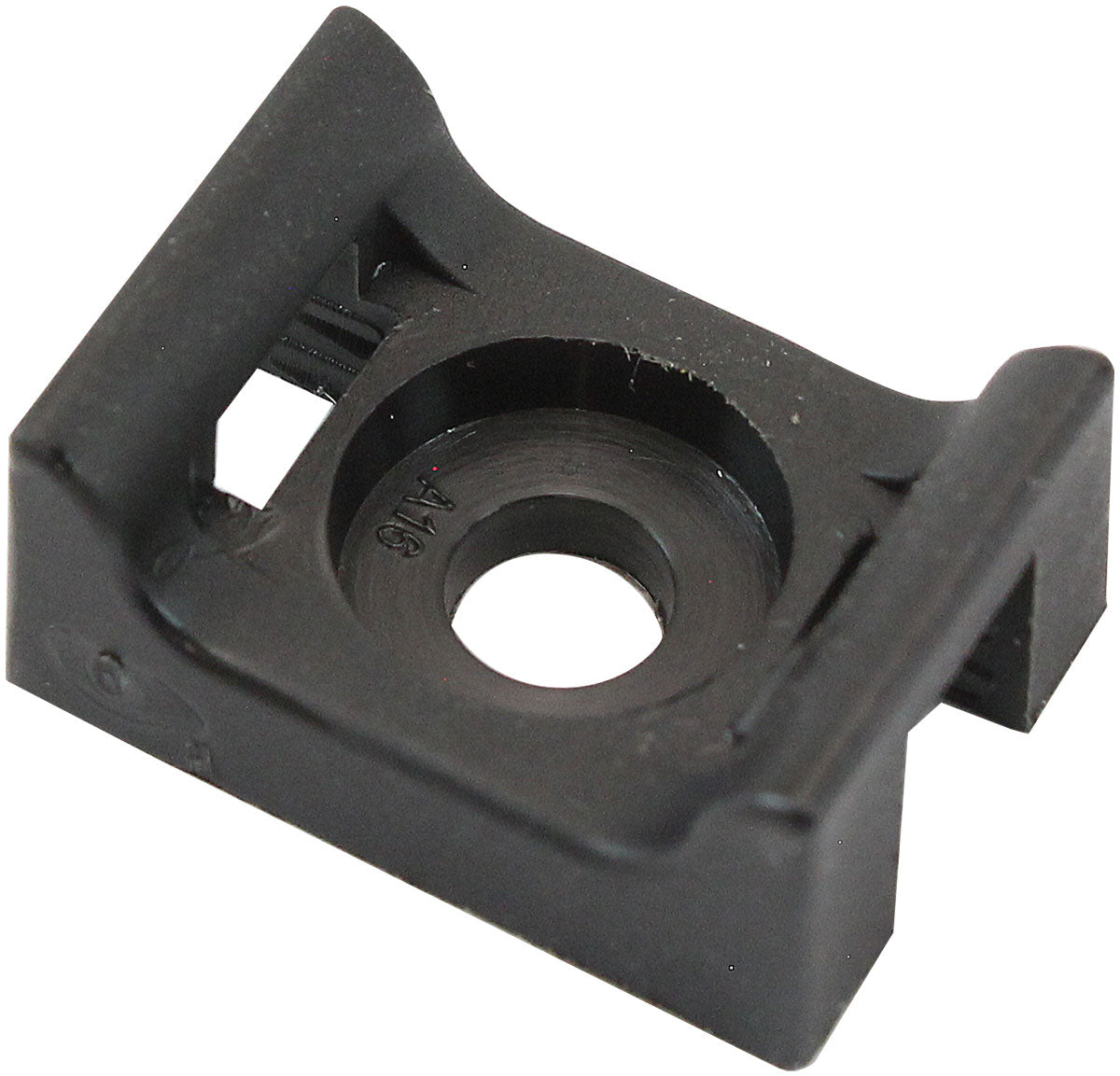 CABLE TIE SCREW MOUNTS 17mm x 12.9mm M3 HOLE PA66 25 PACK