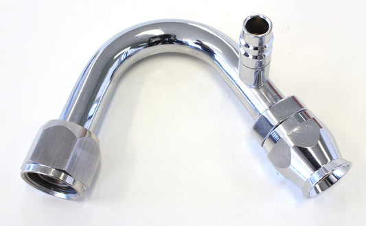 -10 A/C W/CHARGE PORT 135 DEG STAINLESS