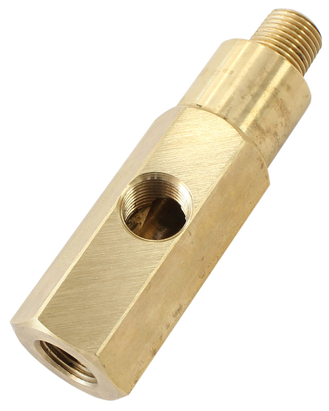 OIL PRESSUR GAUGE M18 X 1.5 M18 X 1.5 INLINE,1/8" NPT SIDE Default Title