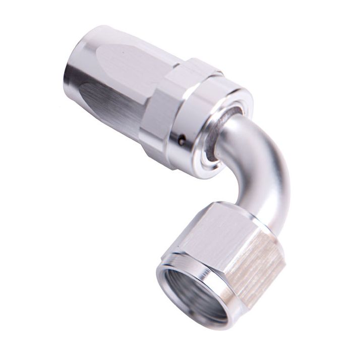 AEROFLOW 100 SERIES 90° AN ADAPTER - SILVER