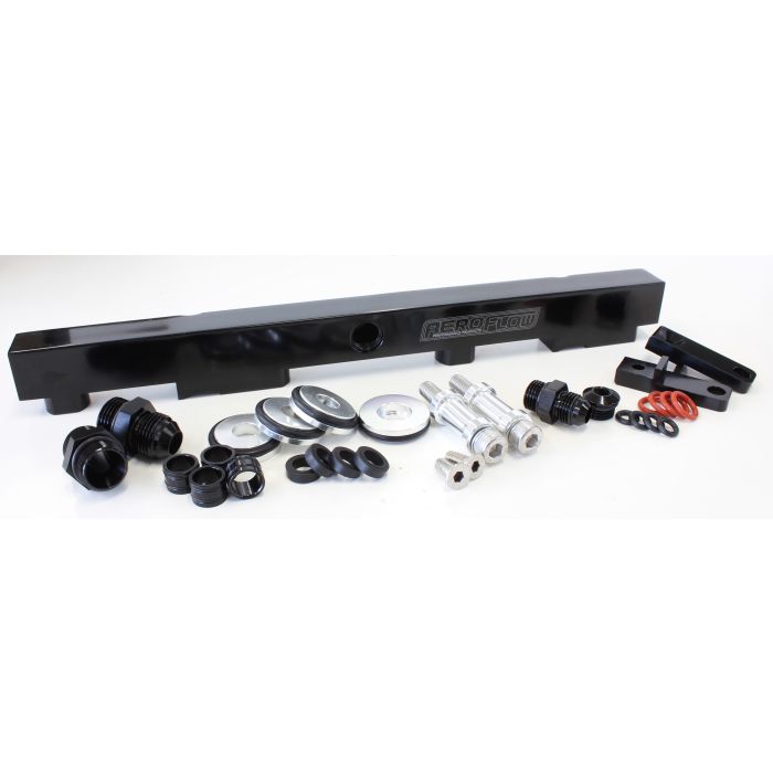 NISSAN S13 SR20 BILLET EFI FUEL RAIL - BLACK