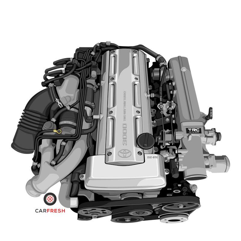 2JZ ENGINE CARFRESH AIR FRESHNER