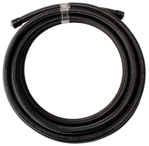 SS BRAIDED HOSE -9AN  1 METRE BLACK S/S 12.7mm ID 18.3mm OD