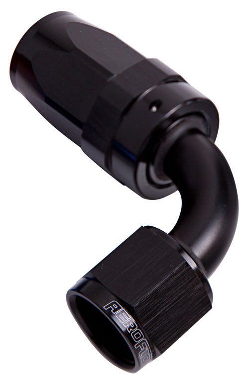 -4AN TAPER SERIES 90 DEGREE   HOSE END BLACK Default Title