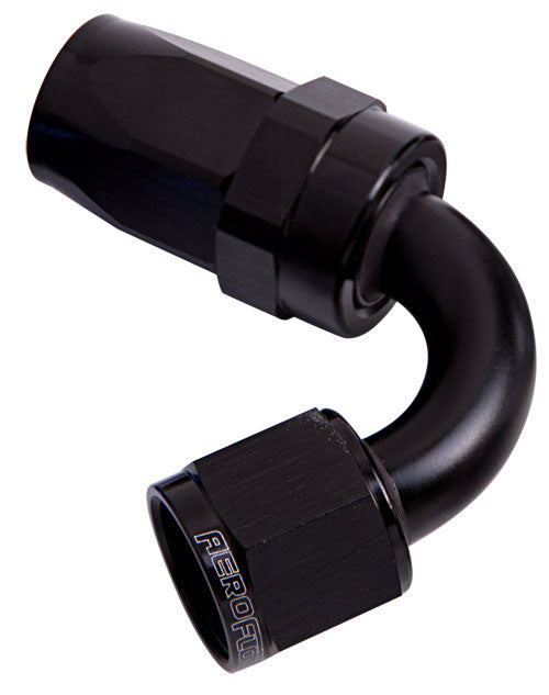 -4AN TAPER SERIES 120 DEGREE  HOSE END BLACK Default Title