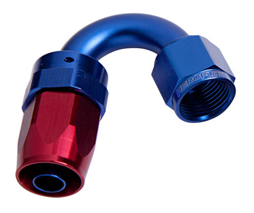 -4AN TAPER SERIES 150 DEGREE  HOSE END BLUE